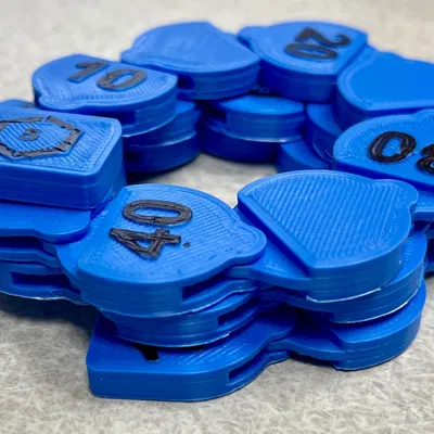 Thước Đo Tầm Xa Khớp Nối Cho Thảm Chiến Lưới 1 Inch