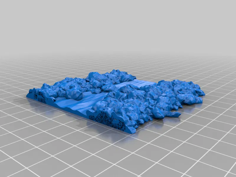 Mô hình Địa hình Sông 28mm - Image 5