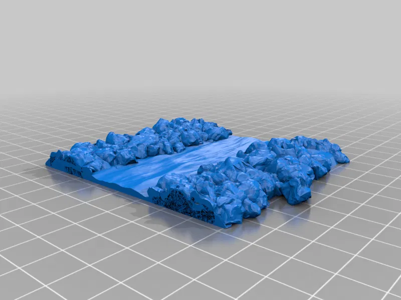 Mô hình Địa hình Sông 28mm - Image 8