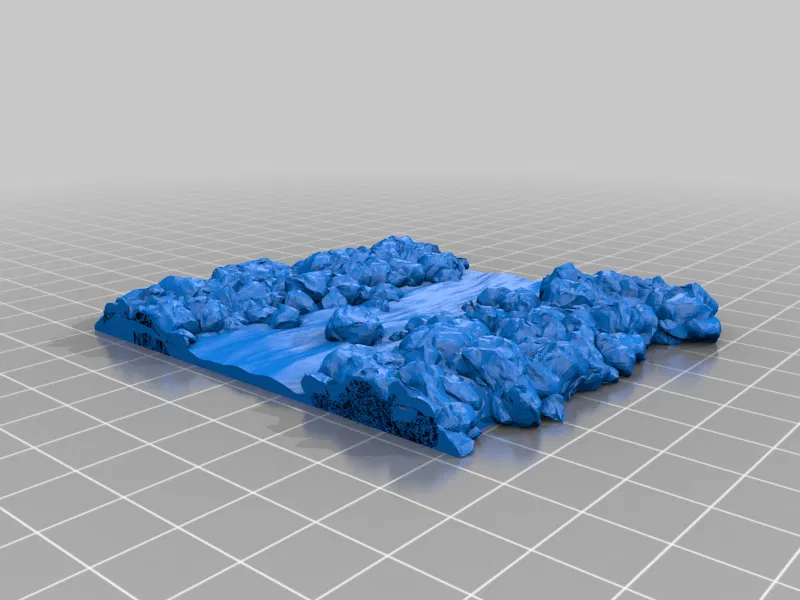 Mô hình Địa hình Sông 28mm - Image 9