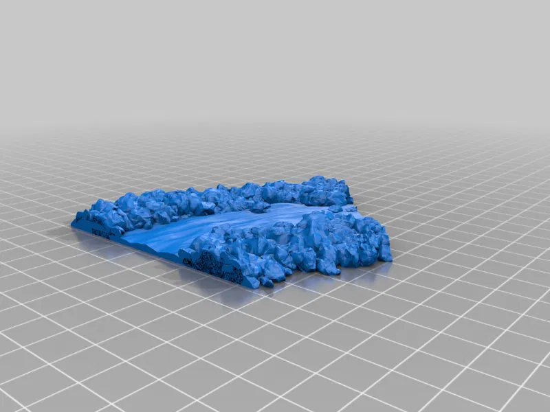 Mô hình Địa hình Sông 28mm - Image 10