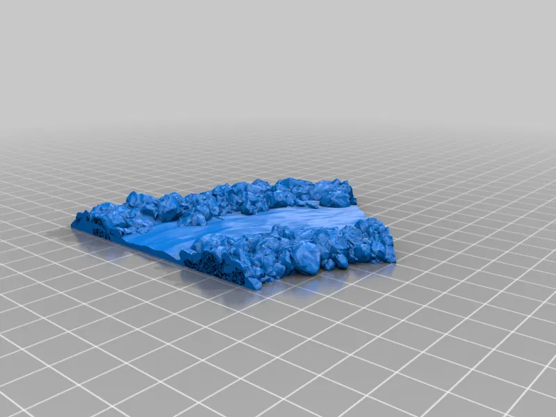 Mô hình Địa hình Sông 28mm - Image 11