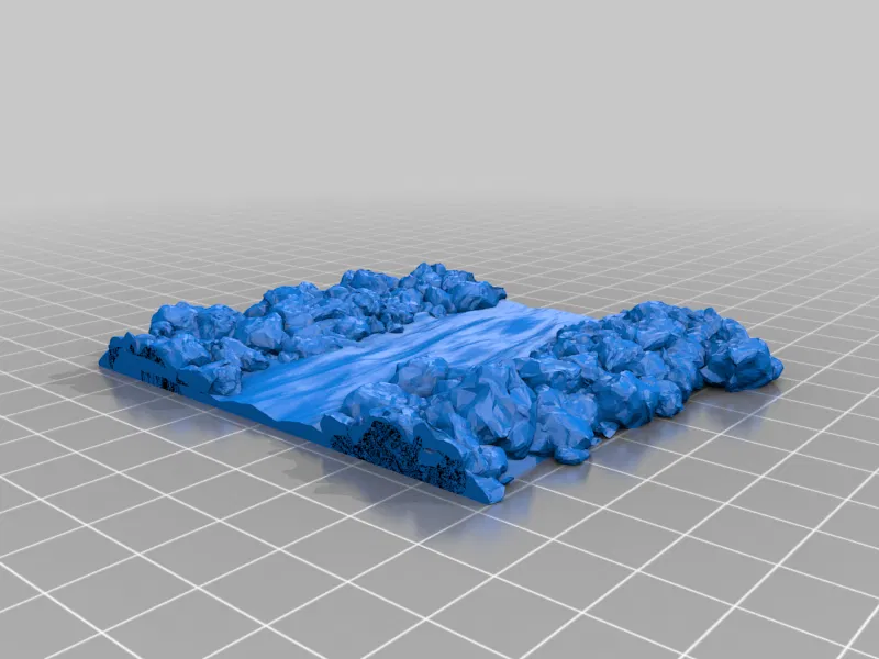 Mô hình Địa hình Sông 28mm - Image 12