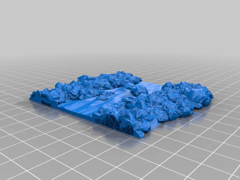 Mô hình Địa hình Sông 28mm - Image 13