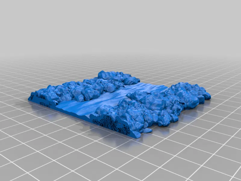 Mô hình Địa hình Sông 28mm - Image 17