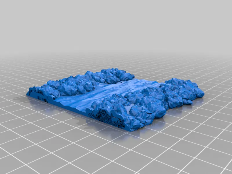 Mô hình Địa hình Sông 28mm - Image 22