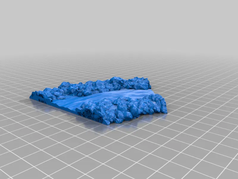 Mô hình Địa hình Sông 28mm - Image 24