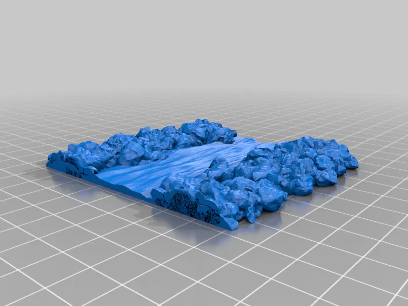 Mô hình Địa hình Sông 28mm - Image 27