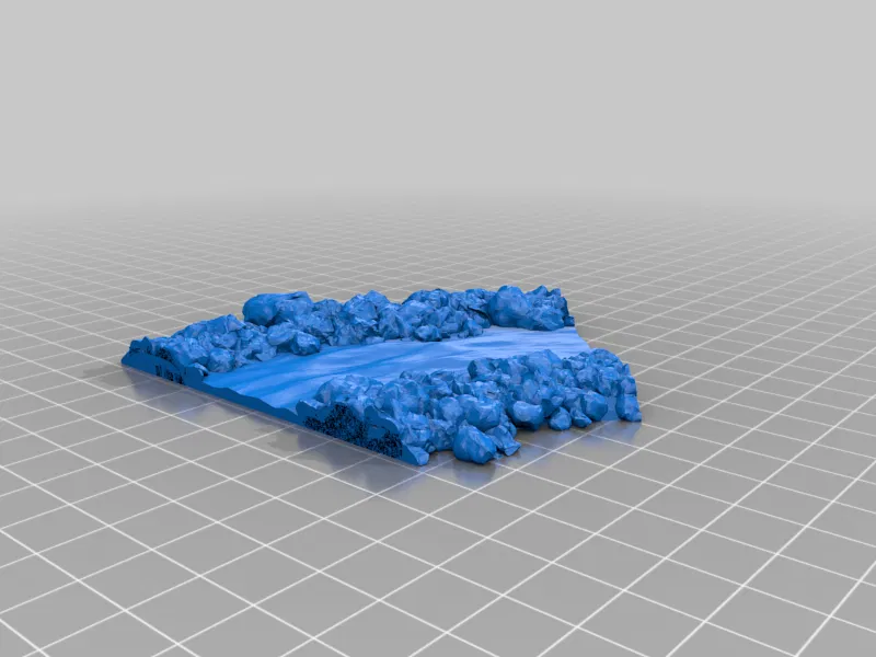 Mô hình Địa hình Sông 28mm - Image 28