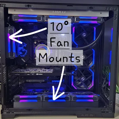 Giá Đỡ Quạt Máy Tính Nghiêng 10°