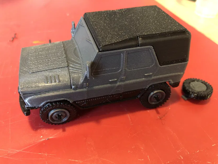 Mô Hình UAZ 469 Bản Remix từ Vorobej72 trên Thingiverse - Image 1