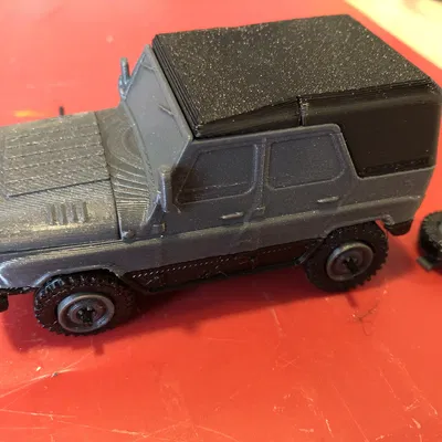 Mô Hình UAZ 469 Bản Remix từ Vorobej72 trên Thingiverse