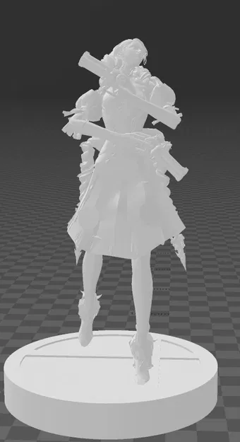 Mô hình Amiibo Arch-Eve Origin/ Bayonetta 3 do fan làm - Image 1