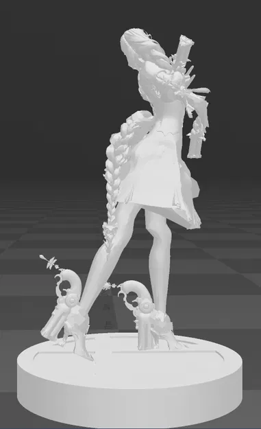 Mô hình Amiibo Arch-Eve Origin/ Bayonetta 3 do fan làm - Image 2