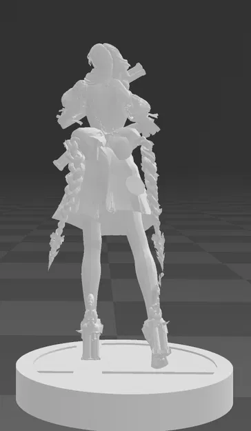 Mô hình Amiibo Arch-Eve Origin/ Bayonetta 3 do fan làm - Image 4