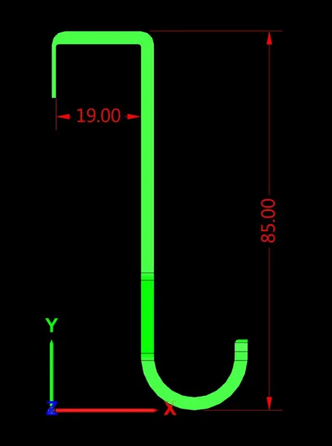 Móc Treo Cửa / Door Hook / 16mm / 19mm - Image 3