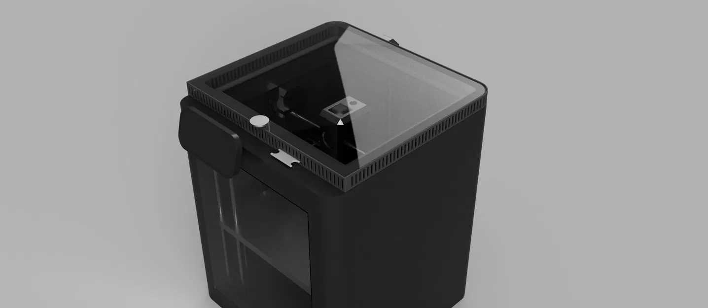 Giá đỡ đèn LED và Ống thông gió điều chỉnh được cho Bambu Labs X1/X1C/P1S - Image 1