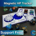 DnD - Bàn theo dõi HP & Phép thuật bằng Nam châm D6 - Thumbnail 1