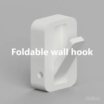 Móc treo tường nhỏ có thể gấp lại bằng nam châm