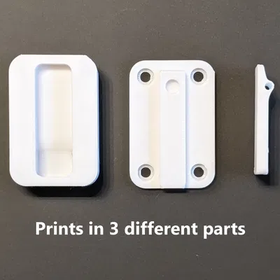 Móc treo tường nhỏ có thể gấp lại bằng nam châm