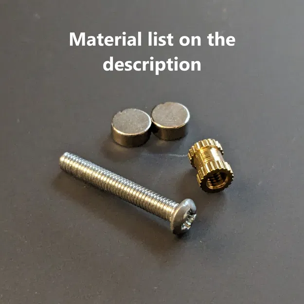 Móc treo tường nhỏ có thể gấp lại bằng nam châm - Image 4