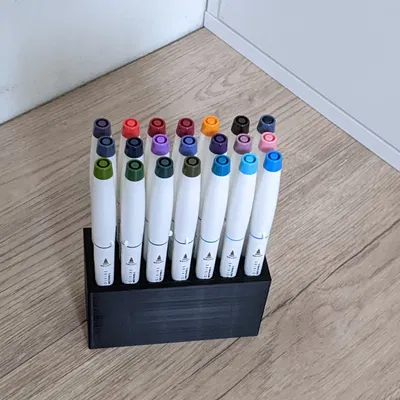 Chỗ cắm bút cho Bút Lông Màu Sailor Shikiori Twin Brush Pens