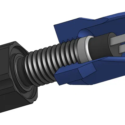 Chụp bảo vệ chống tuột dây cho switch Blue Robotics