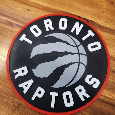Logo Toronto Raptors (đa màu)