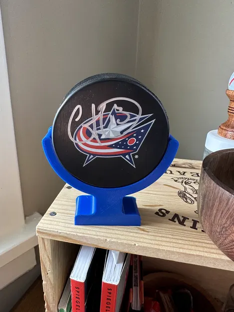 Chân Đế Trưng Bày Puck Khúc Côn Cầu - Image 1