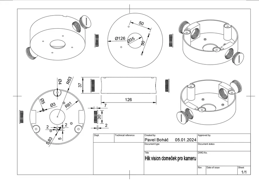 Hộp Camera Dome Hikvision - Image 2