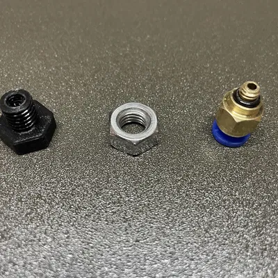 Adapter Nối Pneumatic Ren Ngoài M8, Ren Trong M5