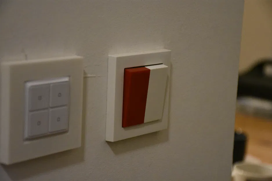 Nắp Thay Thế Cho Công Tắc Đôi Gira System 55 - Image 2