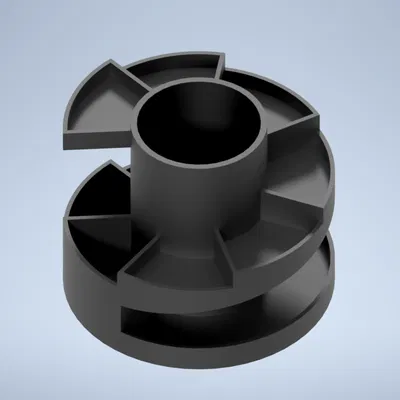 Ống Đựng Bút Hình Cầu Thang Xoắn Ốc