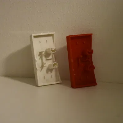 Nắp Thay Thế Cho Công Tắc Đôi Gira System 55