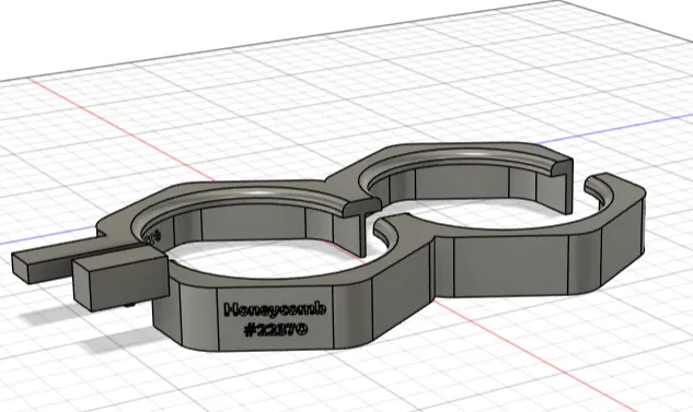 22370 Móng Vuốt Trung Tâm "Honeycomb" FTC V3 (Điều Chỉnh) - Image 1