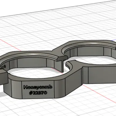 22370 Móng Vuốt Trung Tâm "Honeycomb" FTC V3 (Điều Chỉnh)
