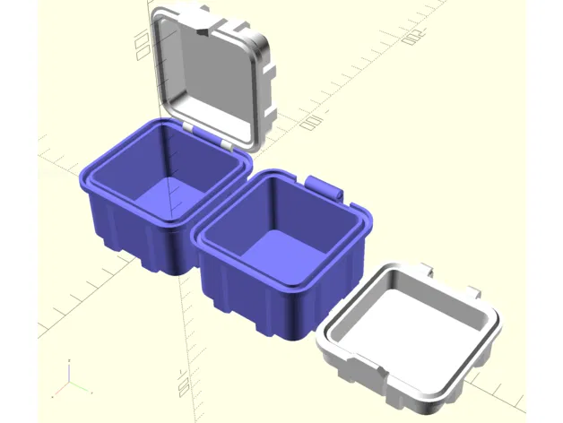 Hộp Cứng Cáp Tùy Chỉnh Được (OpenSCAD) - Image 1