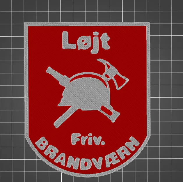 Logo Loejt Frivillig Brandvaern - Image 1