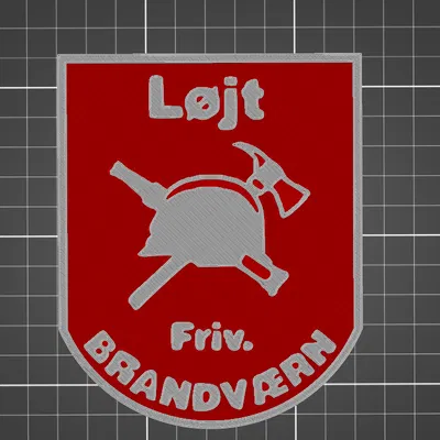 Logo Loejt Frivillig Brandvaern