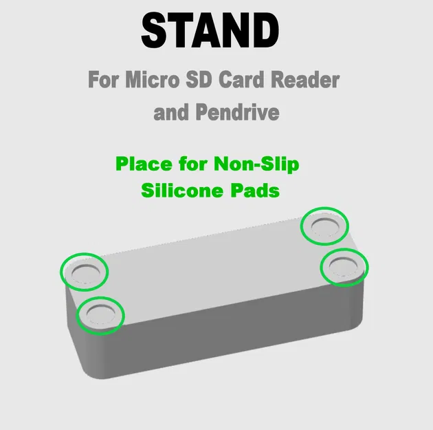 Đế Dựng Đầu Đọc Thẻ Nhớ Micro SD và USB - Image 4