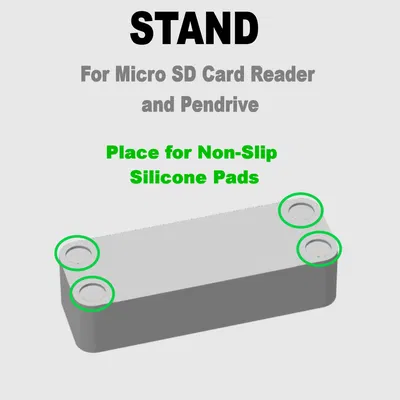 Đế Dựng Đầu Đọc Thẻ Nhớ Micro SD và USB