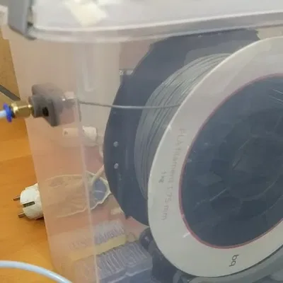 Van chống ẩm có bộ lọc sợi cho hộp nhựa