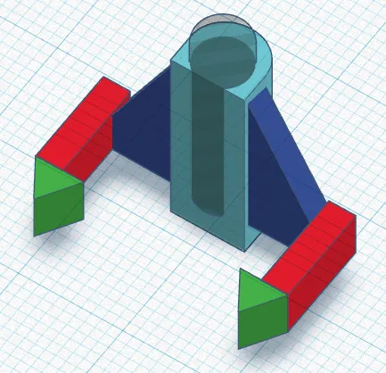 Kẹp Khóa Móc Bảng Treo Đồ V1.2 - Image 1