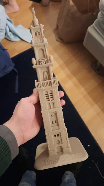 Mô Hình Tháp Westerkerk Amsterdam - Image 2