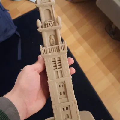 Mô Hình Tháp Westerkerk Amsterdam