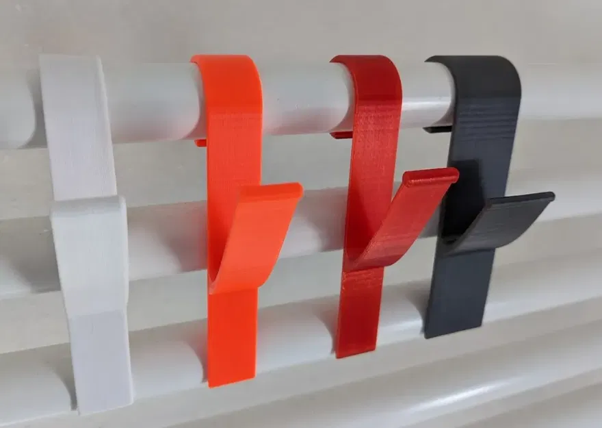 Móc treo và giữ khăn cho máy sưởi, phòng tắm, hồ bơi - cả cho gạt kính phòng tắm - Image 1