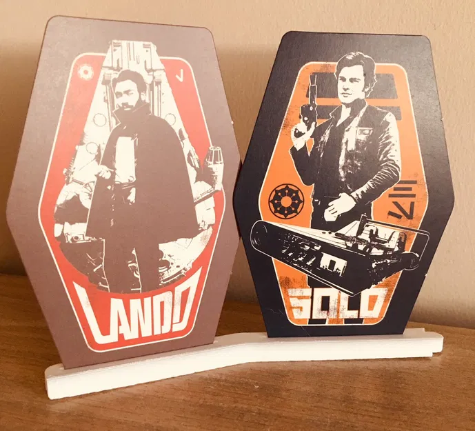 Solo - Star Wars - Giá đỡ thẻ Odeon V2 (2 phần) - Image 1