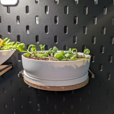 Kệ Skadis Hình Tròn Có Chân Đỡ