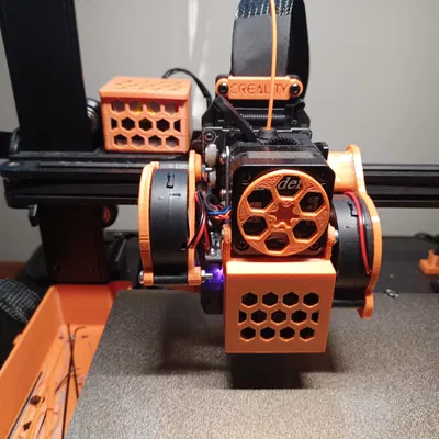 Kẹp Dây Cáp - Ender 3 V3 SE có Logo Creality