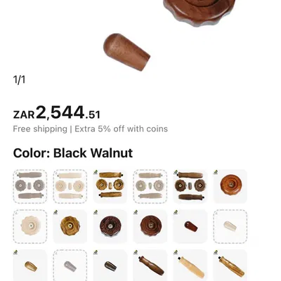 Bìa Núm Gỗ Cho Máy Pha Cà Phê Crem One/Rocket